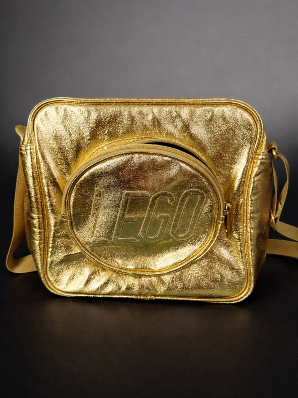 Lego Metallic Gold Shoulder Bag